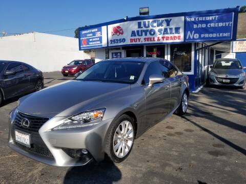 2015 Lexus IS 250 for sale at Lucky Auto Sale in Hayward CA