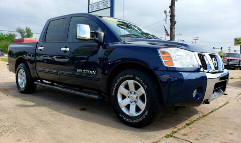 2007 Nissan Titan for sale at AUTO BARGAIN, INC in Oklahoma City OK