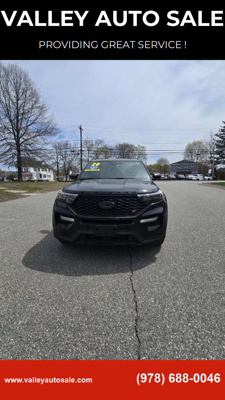 Black 2020 Ford Explorer ST AWD ST 4dr SUV 1