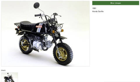 1983 Honda Gorilla