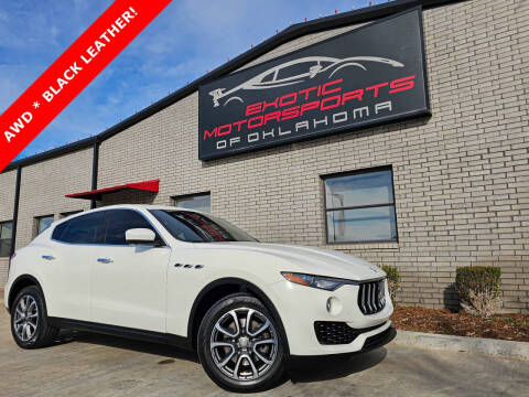 2018 Maserati Levante for sale at Exotic Motorsports of Oklahoma in Edmond OK