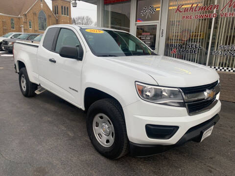 2019 Chevrolet Colorado for sale at KUHLMAN MOTORS in Maquoketa IA