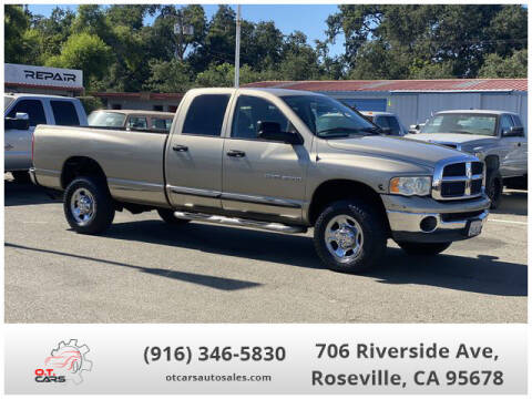 2004 Dodge Ram 2500 for sale at OT CARS AUTO SALES in Roseville CA