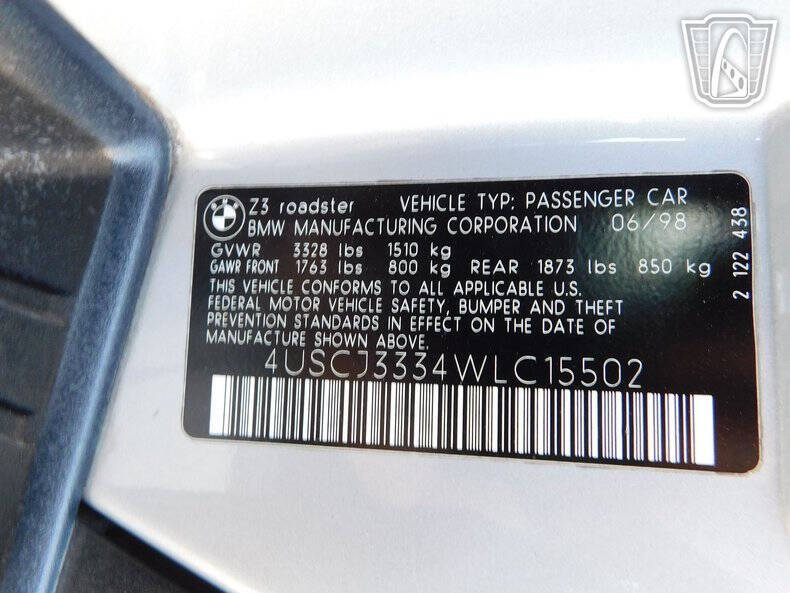 1998 BMW Z3 2.8