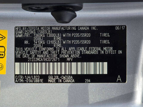 2017 Lexus RX 350