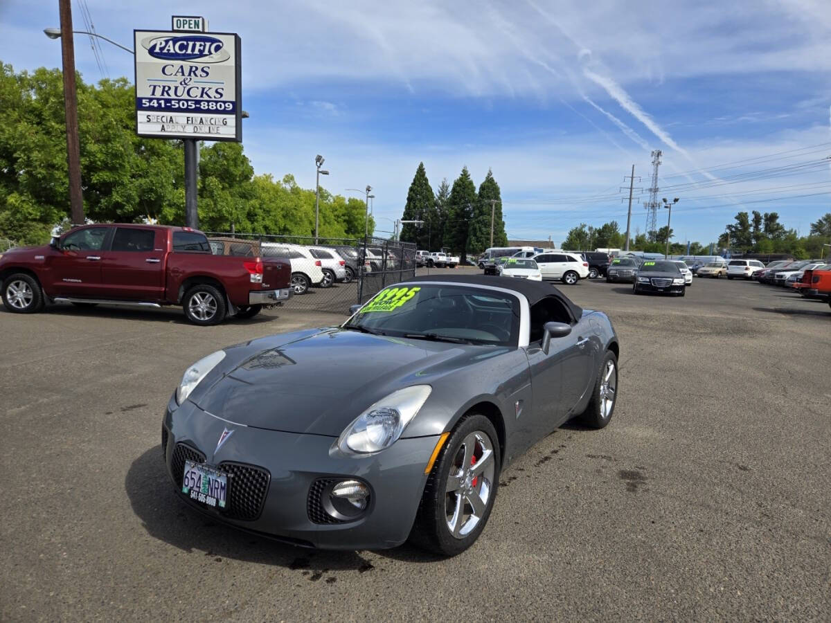 Gray 2008 Pontiac Solstice GXP Convertible GXP 2dr Convertible 1