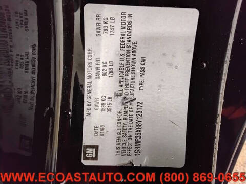 2008 Saturn SKY Red Line