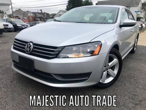 2012 Volkswagen Passat for sale at Majestic Auto Trade in Easton PA