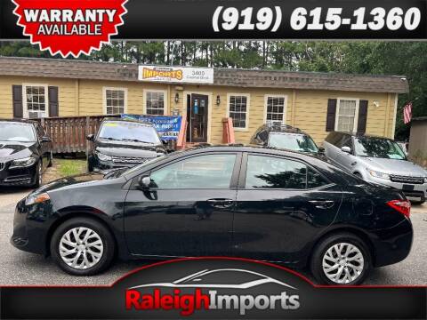 2019 Toyota Corolla for sale at Raleigh Imports in Raleigh NC