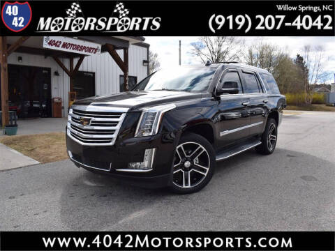 2016 Cadillac Escalade for sale at 4042 Motorsports in Willow Spring NC