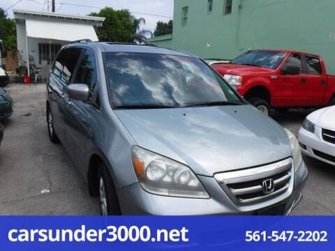 2007 Honda Odyssey for sale at Cars Under 3000 in Lake Worth FL