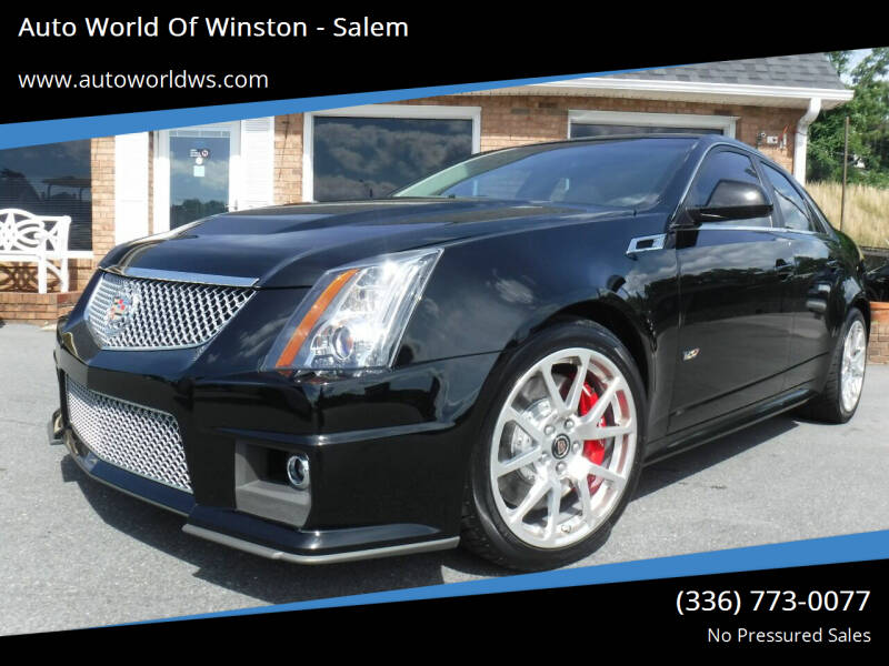2014 Cadillac CTS-V for sale at Auto World Of Winston - Salem in Winston Salem NC
