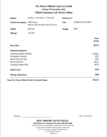 2009 Toyota RAV4 Sport