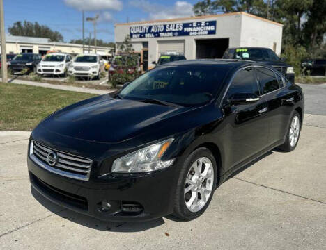 2014 Nissan Maxima for sale at QUALITY AUTO SALES OF FLORIDA in New Port Richey FL