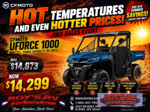 2026 CFMoto UForce 800