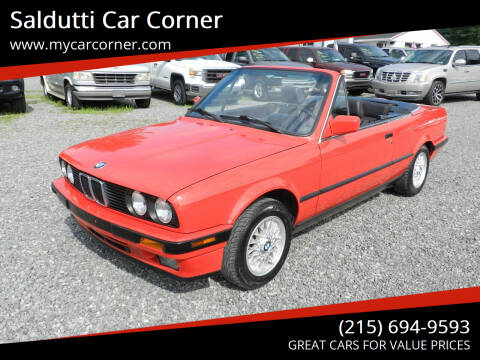 1993 BMW 3 Series for sale at Saldutti Car Corner in Gilbertsville PA
