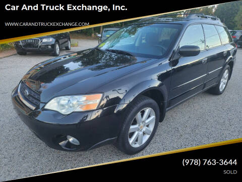 2007 Subaru Outback for sale at Car and Truck Exchange, Inc. in Rowley MA