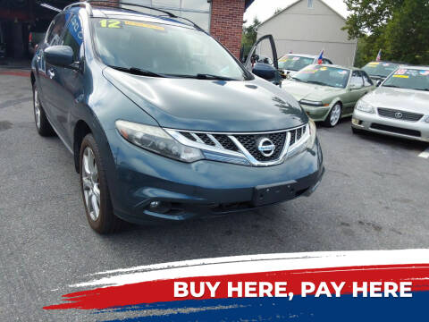 2012 Nissan Murano for sale at Lancaster Auto Detail & Auto Sales in Lancaster PA