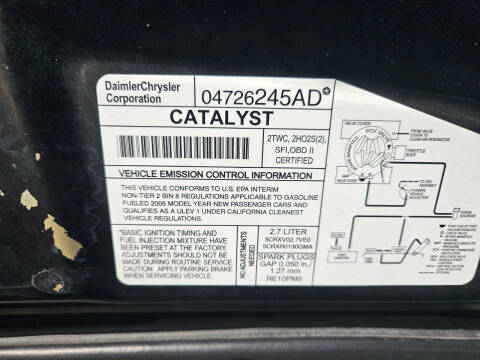 2005 Chrysler Sebring Touring