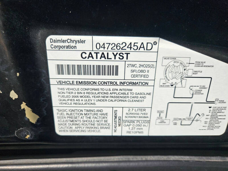 2005 Chrysler Sebring Touring