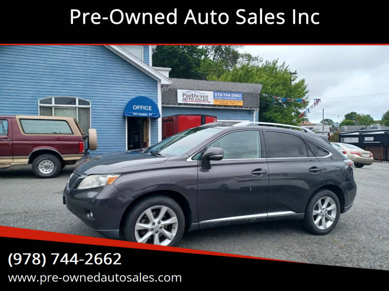 2010 Lexus RX 350 for sale at Pre-Owned Auto Sales Inc in Salem MA