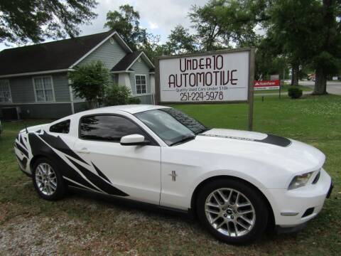2012 Ford Mustang for sale at Under 10 Automotive in Robertsdale AL