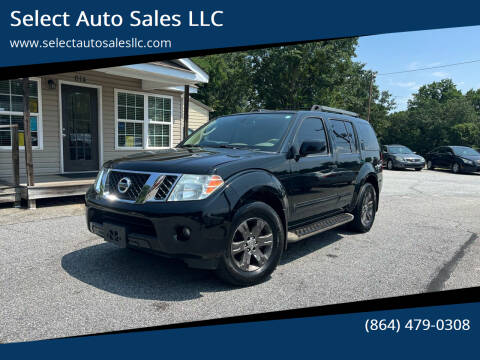 2010 Nissan Pathfinder for sale at Select Auto Sales LLC in Greer SC
