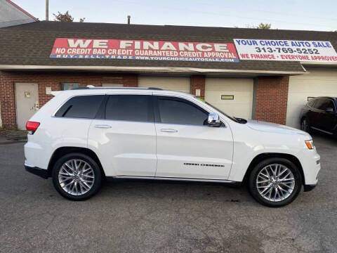 2017 Jeep Grand Cherokee Summit