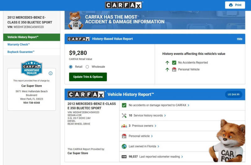 2012 Mercedes-Benz E-Class