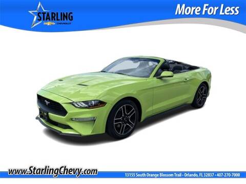 2020 Ford Mustang for sale at Pedro @ Starling Chevrolet in Orlando FL
