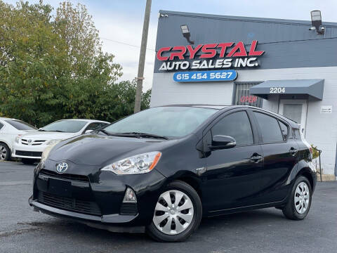 2013 Toyota Prius c for sale at Crystal Auto Sales Inc in Nashville TN