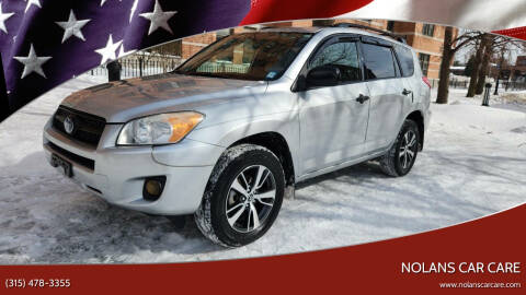 2010 Toyota RAV4 for sale at Nolans Car Care in Syracuse NY
