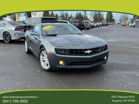 2010 Chevrolet Camaro for sale at Best Value Automotive in Eugene OR
