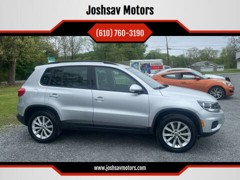 2015 Volkswagen Tiguan for sale at Joshsav Motors in Walnutport PA