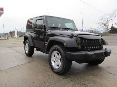 2012 Jeep Wrangler for sale at tazewellauto.com in Tazewell TN