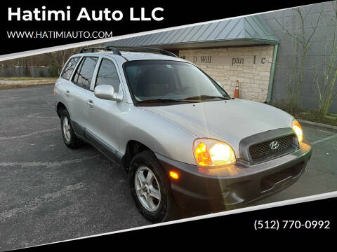 2004 Hyundai Santa Fe for sale at Hatimi Auto LLC in Buda TX