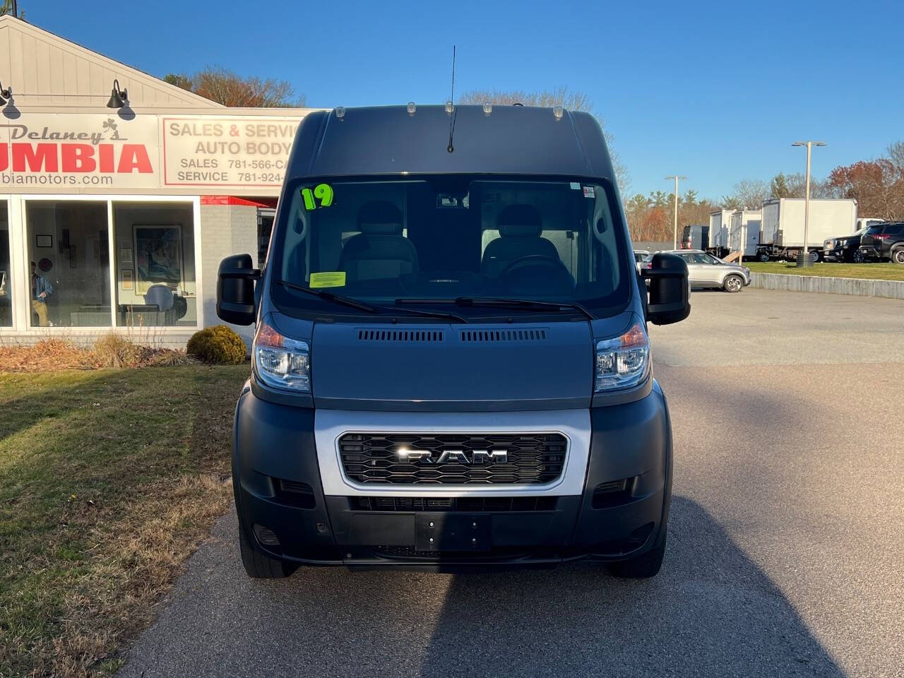 2019 Ram ProMaster for sale at Dave Delaney's Columbia Motors in Hanover, MA