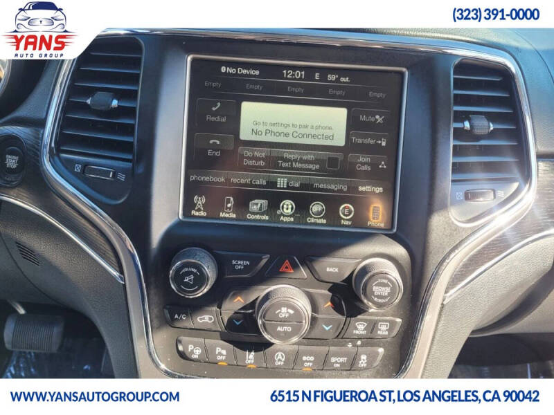 2017 Jeep Grand Cherokee Summit