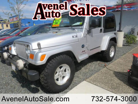 2005 Jeep Wrangler for sale at Avenel Auto Sales in Avenel NJ
