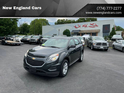 2017 Chevrolet Equinox for sale at New England Cars in Attleboro MA