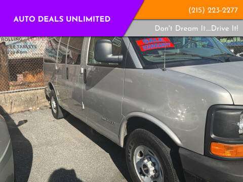 2006 GMC Savana Passenger for sale at AUTO DEALS UNLIMITED in Philadelphia PA