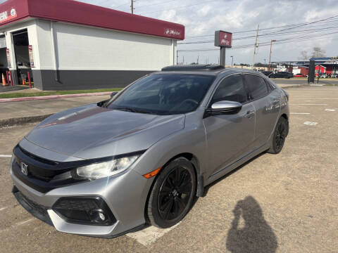 2018 Honda Civic for sale at HOUSTON SKY AUTO SALES in Houston TX