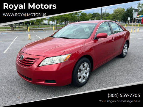 2007 Toyota Camry for sale at Royal Motors in Hyattsville MD