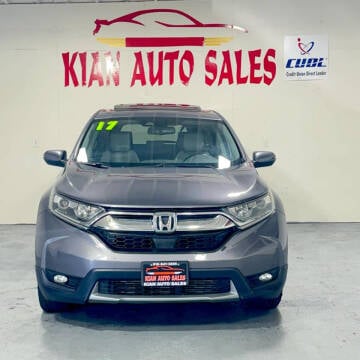 2017 Honda CR-V for sale at Kian Auto Sales in Sacramento CA