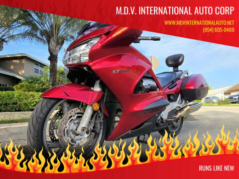 2008 Honda ST 1300 for sale at M.D.V. INTERNATIONAL AUTO CORP in Fort Lauderdale FL