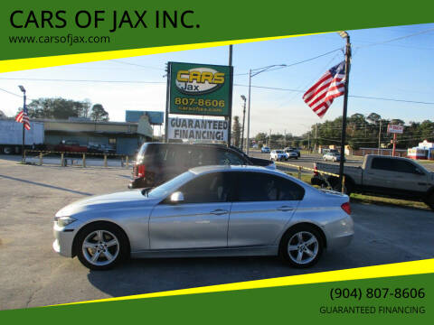 2014 BMW 3 Series for sale at CARS OF JAX INC. in Jacksonville FL