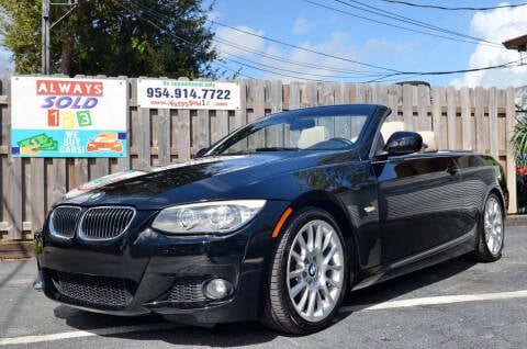 2011 BMW 3 Series for sale at ALWAYSSOLD123 INC in Fort Lauderdale FL