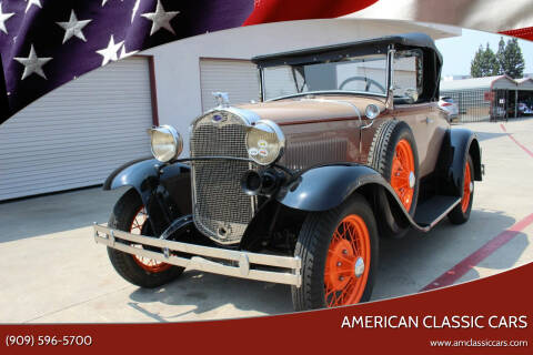 1930 Ford Model A for sale at American Classic Cars in La Verne CA