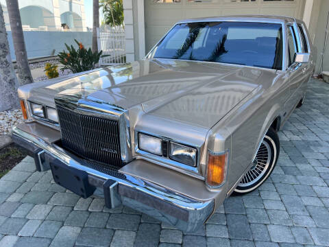 1989 Lincoln Town Car for sale at Monaco Motor Group in New Port Richey FL