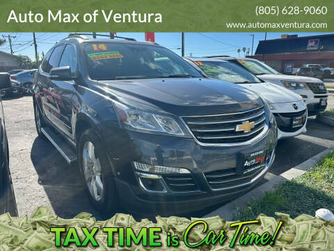 2014 Chevrolet Traverse for sale at Auto Max of Ventura in Ventura CA